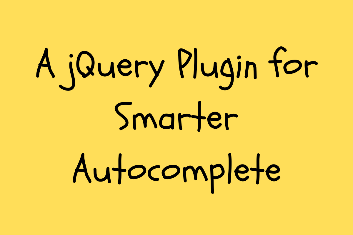 Custom Select: A jQuery Plugin for Smarter Autocomplete
